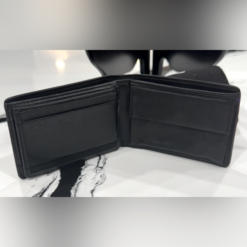 Porsche Design Black Leather Men's Wallet